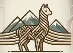 Emblema de alpaca de Andes Ecotextil
